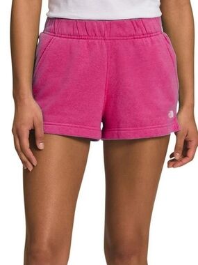 The North Face Terry Lounge Shorts in Pink